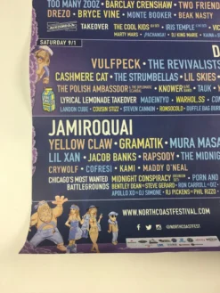 Sold Out Posters North Coast Music Festival - 2018 Poster Chicago, IL Union Park