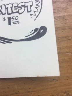 Uranium Savage - 1975 Kerry Awn Poster Austin, TX Soap Creek Saloon Gig Posters