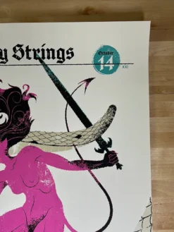 Billy Strings - 2021 Delicious Design League Poster Denver, CO 10/14 AP Colorado