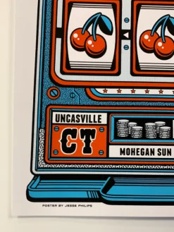 Kings Of Leon - 2017 Jesse Philips Poster Uncasville, CT Mohegan Sun Arena