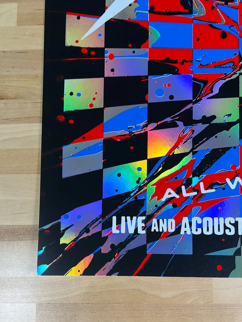 Metallica - 2020 Kii Arens Poster All Within My Hands Live FOIL Foil Posters