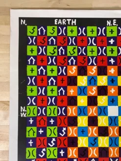 Alfred Jensen - 1973 Art Print Poster Original Vintage Art Prints