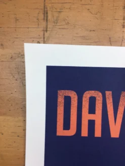 Dave Matthews Band - 2018 Matt Fleming Poster Quebec City, CAN Quebec City Summe