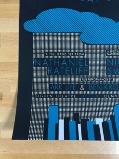 Sold Out Posters Nathaniel Rateliff & The Night Sweats - 2014 Poster Ogden Denver, CO Colorado