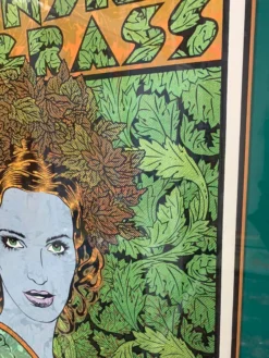 Colorado Greensky Bluegrass - 2017 Chuck Sperry Poster Red Rocks Morrison, CO FRAMED