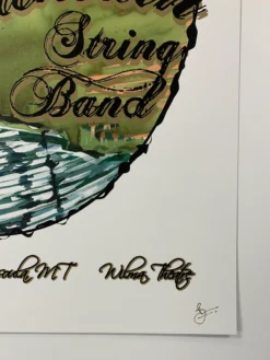 Gig Posters Yonder Mountain String Band - 2010 Brian Langeliers Poster Missoula, MT