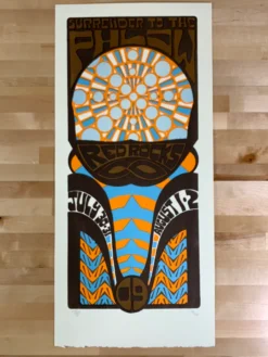 Phish - 2009 Tripp Poster Red Rocks Morrison, CO Brown