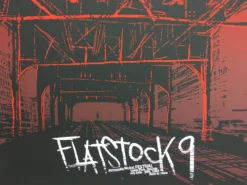 Flatstock 9 - 2006 Daniel Danger Poster Chicago, IL Union Park