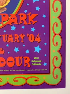 The Thrills - 2004 Dennis Loren Poster The Troubadour West Hollywood Gig Posters