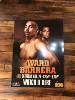 Sold Out Posters Boxing Poster Ward Vs. Barrera HBO PPV