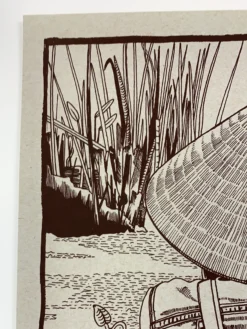 Radioactivity - 2015 Fugscreens Studios Poster Variant Chicago, IL Empty Bottle