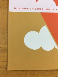 Vandermark 5 / Atomic - 2004 Nick Butcher Poster Chicago, IL The Green Mill