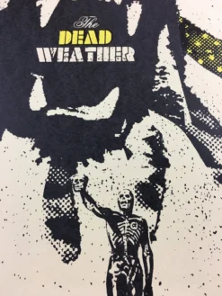 Gig Posters The Dead Weather - 2009 Methane Studios Poster New Orleans House Of Blues