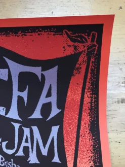 Gig Posters Pearl Jam - 2006 Todd Slater Poster CCFA Australia Hawaii SE SILVER