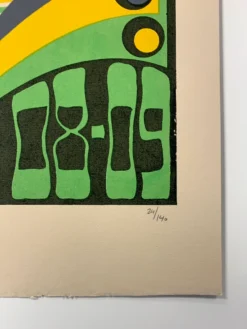 Colorado Widespread Panic Yonder - 2008/2009 Tripp Poster Denver, CO NYE