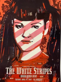 Gig Posters The White Stripes, Meg - 2003 4/29 Poster Jason Mecier Warfield Theatre San Fran 1st