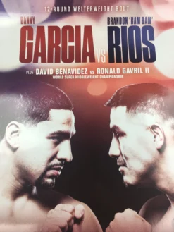Sold Out Posters Boxing - 2018 Poster Garcia Vs Rios Benavidez Vs Gavril II