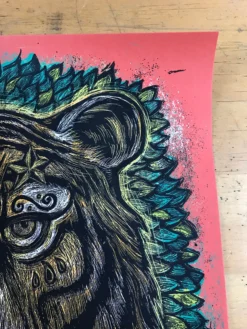 The Black Keys - 2014 Dan Grzeca Poster Chicago, IL United Center S/N