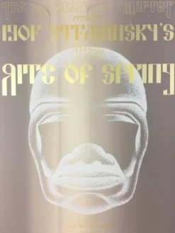 Igor Stravinsky's Rite Of Spring - 2013 Dan MacAdam Crosshair Poster Chicago, IL