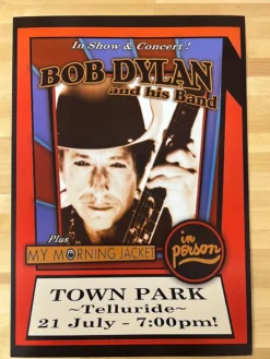 Colorado Bob Dylan - 2007 Geoff Gans Poster Telluride, CO