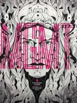 MGMT - 2013 Delicious Design League Poster Boise, ID Knitting Factory Gig Posters