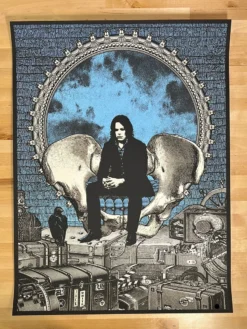 Colorado Jack White - 2012 Rob Jones Poster Red Rocks Morrison, CO