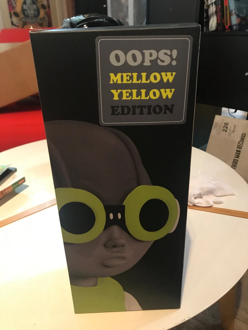 Sculptures/Toys Fly Boy Action Figure - 2017 Hebru Brantley Mellow Yellow Ed Flyboy C2E2 Exclusi