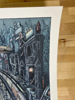 Phish - 2021 David Welker Poster New York, NY MSG Madison Square Garden