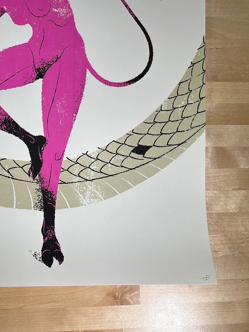 Billy Strings - 2021 Delicious Design League Poster Denver, CO 10/14 AP Colorado