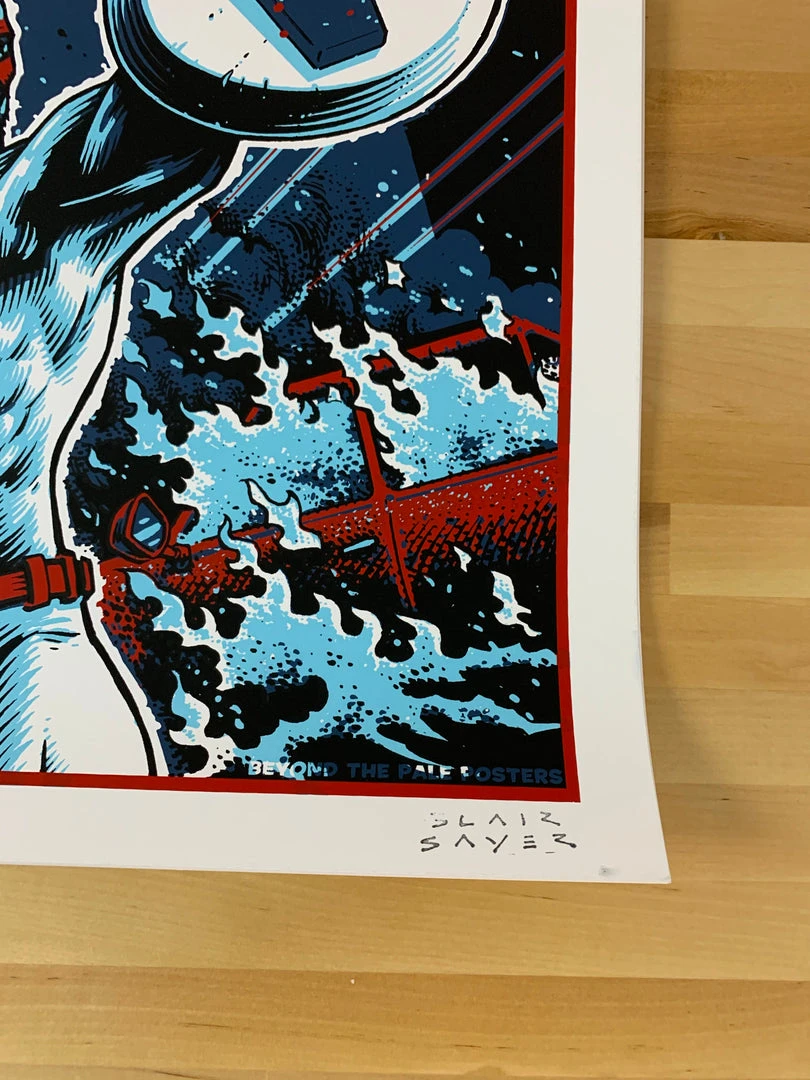 Black Keys - 2012 Blair Sayer Poster Auckland, AUS S/N Gig Posters