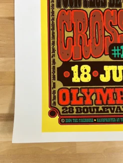 Crossroads Guitar Festival - 2004 Chuck Sperry Poster, Eric Clapton Paris