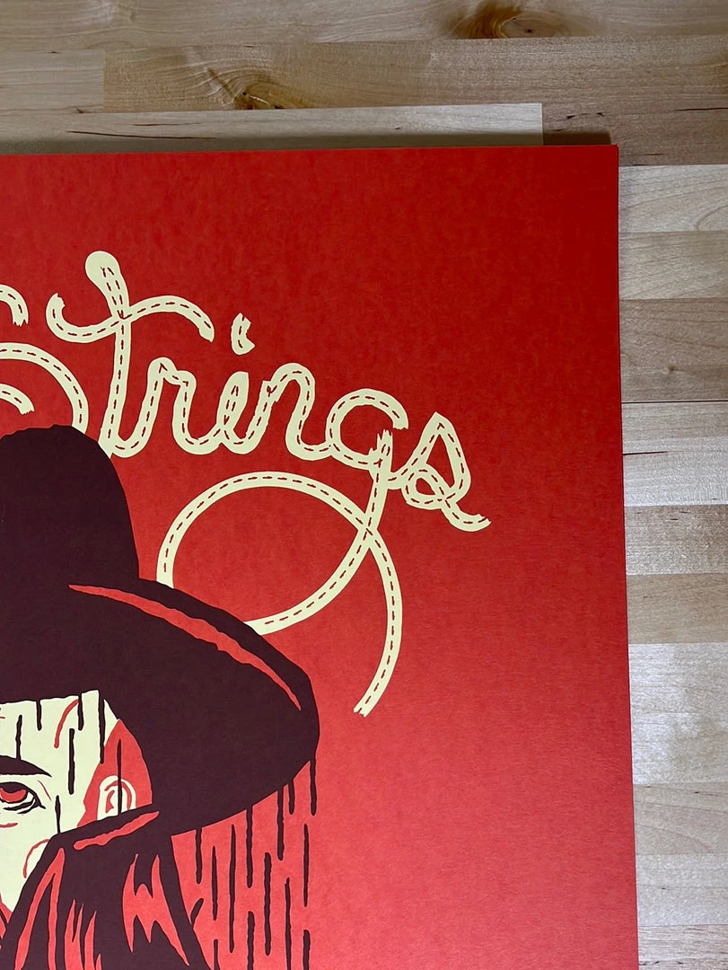 Billy Strings - 2018 Furturtle Show Prints Poster Portland, OR Gig Posters