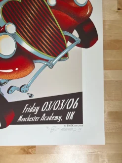 Gig Posters Death Cab For Cutie - 2006 Emek Poster Manchester, GBR