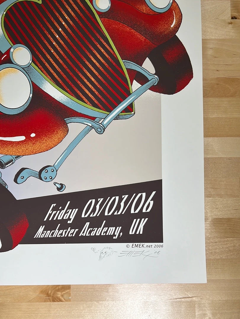 Gig Posters Death Cab For Cutie - 2006 Emek Poster Manchester, GBR