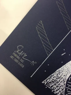 Gig Posters Labyrinth - 2008 Todd Slater Poster Austin, TX Alamo South Lamar