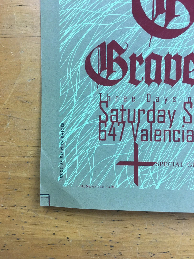 Goatsnake - 2005 Stephen Kasner Poster Hollywood, CA Knitting Factory Gig Posters