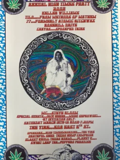Gig Posters High Times Party - 2003 Brian Salvador Curley Poster Austin, TX