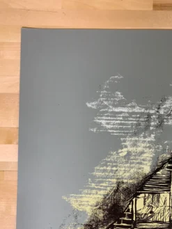 Urban Corvus - 2009 Dan Grzeca Poster Art Print Charcoal Grey