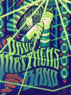 Gig Posters Dave Matthews Band - 2015 Brad Klausen Poster Vancouver, BC Rogers Arena