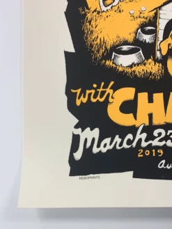 Mudhoney - 2019 Billy Perkins Poster Austin Texas Antone's Gig Posters