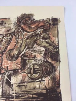 Besnard Lakes, Handsome Furs - 2007 Dan Grzeca Poster Chicago, IL Schubas