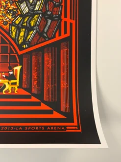 Gig Posters Pearl Jam - 2013 Brad Klausen Artillery Design Poster Print Los Angeles S/N