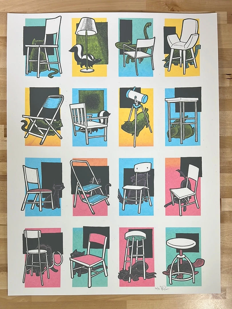 Inktober Uncut Postcard Set #2 - 2021 Jay Ryan Poster Art Print Art Prints