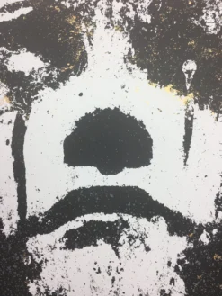 Winter Hearts - 2009 Jacob Bannon Art Print Gold Variant