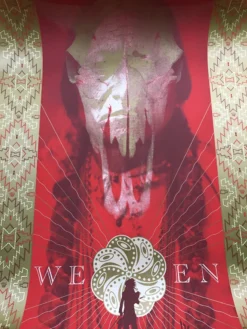 Ween - 2008 Todd Slater Poster Atlanta, GA Tabernacle Gig Posters