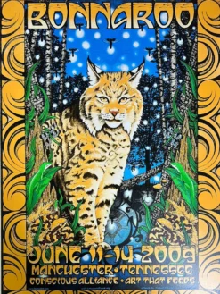 Bonnaroo - 2009 Michael Everett Poster Manchester, TN