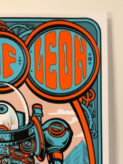 Kings Of Leon - 2017 Jesse Philips Poster Edmonton, AB Rogers Place