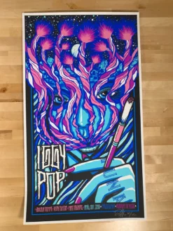Iggy Pop - 2016 Brad Klausen Poster Philadelphia, PA