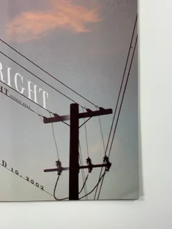 Rufus Wainwright - 2002 Scott Idleman Poster Fillmore Auditorium San Fran 1st Gig Posters