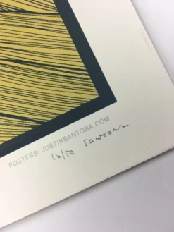 A Scorched Earth In His Wake - 2016 Justin Santora Poster Art Print